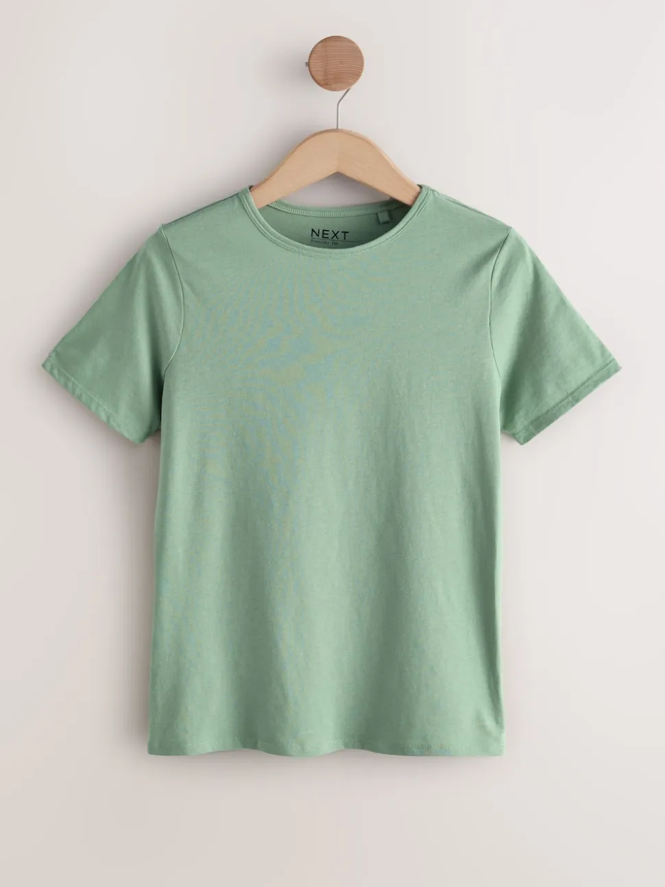 Aardse tinten - Set van 7 katoenen T-shirts met ronde hals voor alle dagen