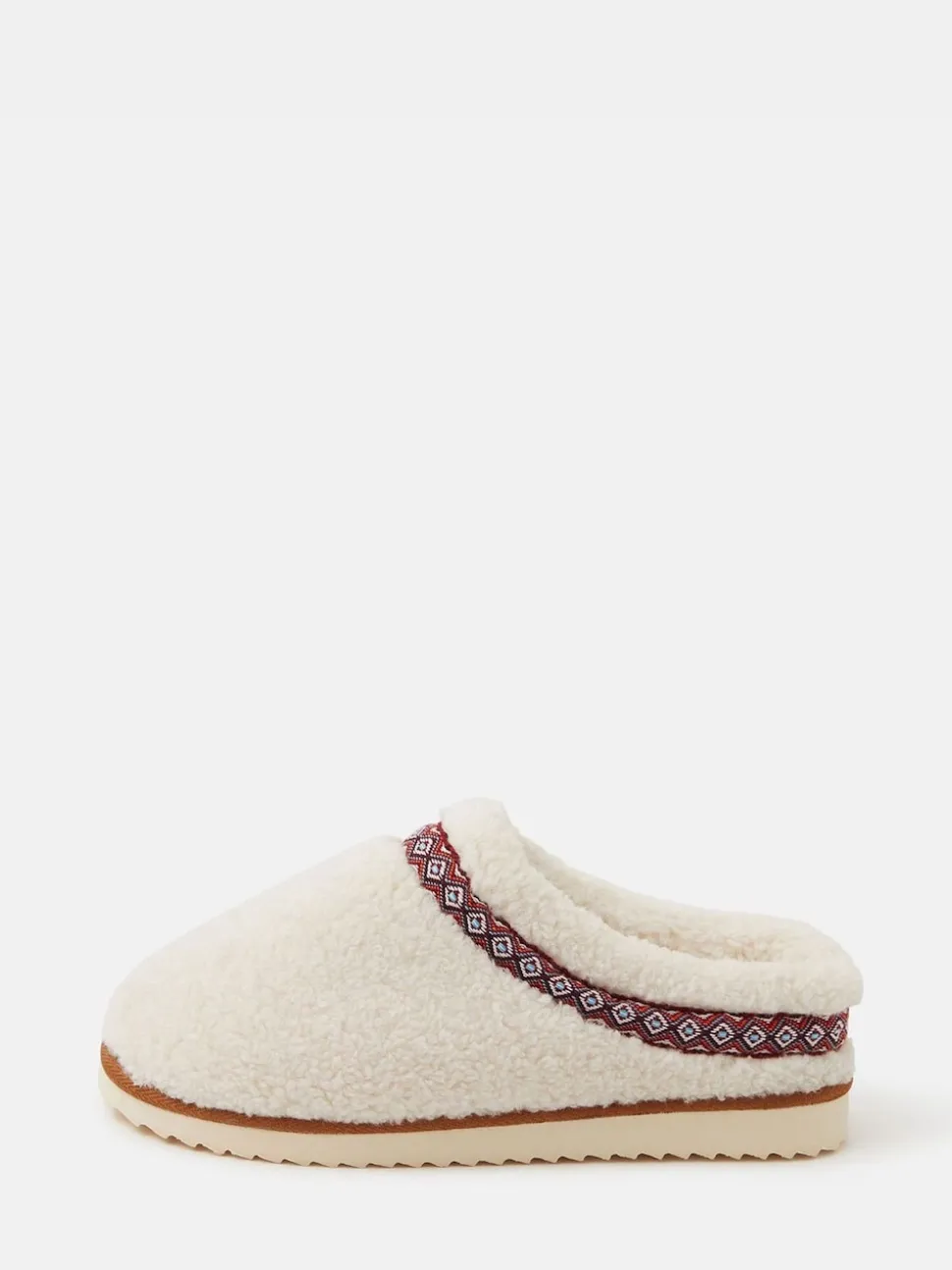 Accessorize Borg Mule Slippers