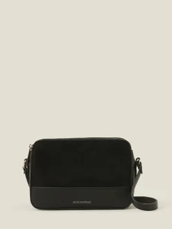 Accessorize klassieke suèdeachtige crossbodytas