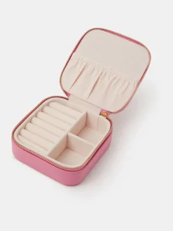 Accessorize Mini Square Initial Jewellery Box