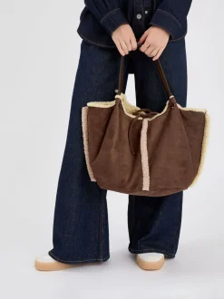 Accessorize Omkeerbare schoudertas van borg