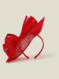 Accessorize Teardrop Bow Fascinator Hat