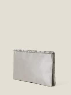Accessorize Tianna Metallic Clutch tas