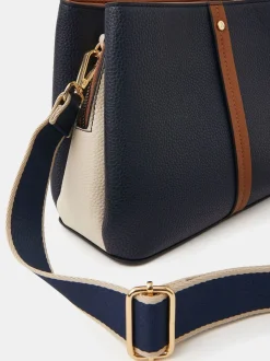 Accessorize Triple Compartment Cross-Body Bag