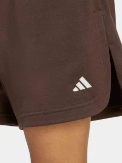 adidas 3 Stripe Studio Fleece Shorts