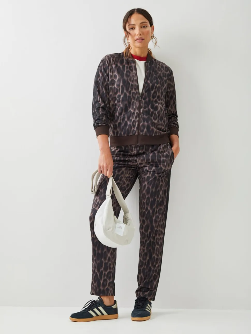 adidas Essentials 3-Stripes Tracksuit Animal Aop