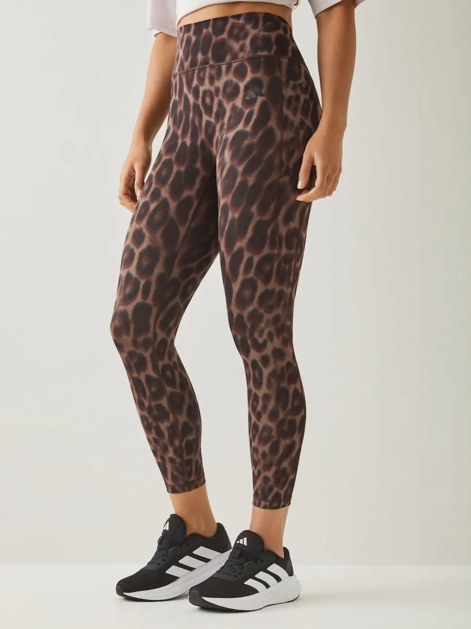 adidas Optime Essentials Workout Leopard 7/8 Leggings