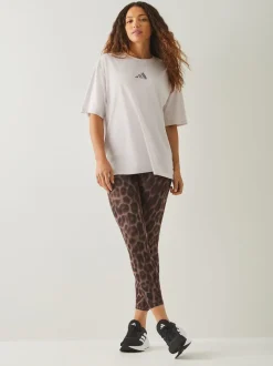 adidas Optime Essentials Workout Leopard 7/8 Leggings