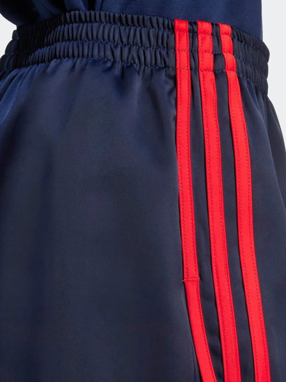adidas Originals 3 Stripe Satin Sprinter Shorts