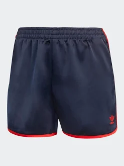 adidas Originals 3 Stripe Satin Sprinter Shorts