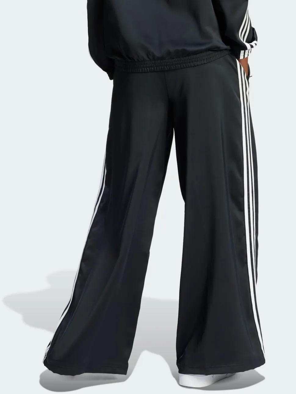 adidas Originals Adicolor Satin Wide Leg Track Joggers