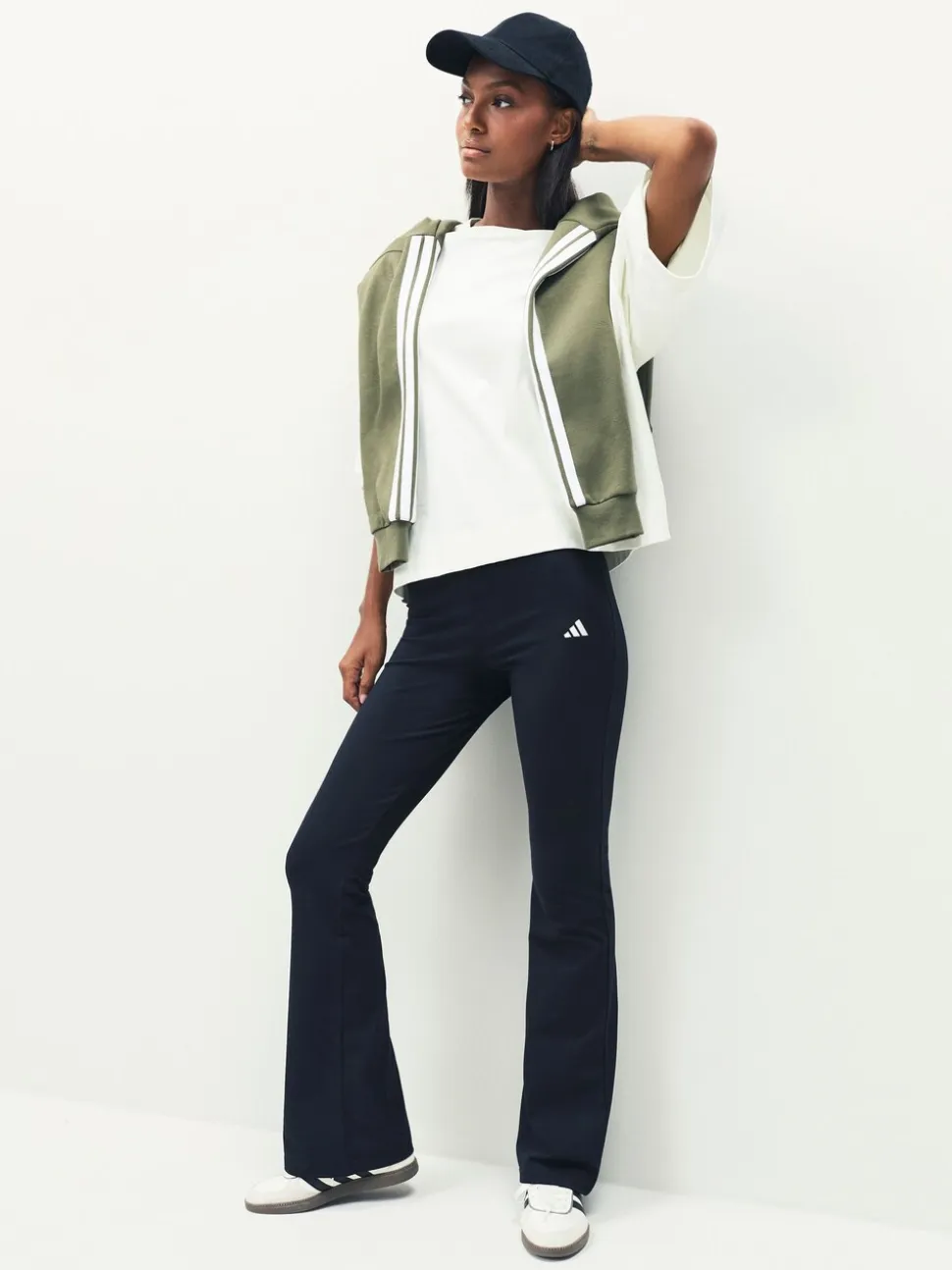adidas Small Logo Flare Leggings