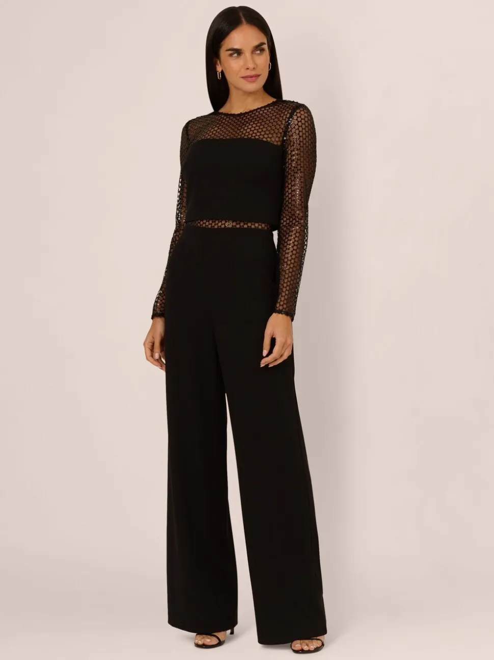 Adrianna Papell Knit Crepe Jumpsuit