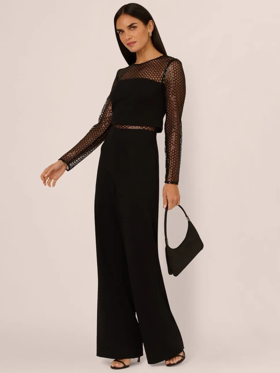 Adrianna Papell Knit Crepe Jumpsuit