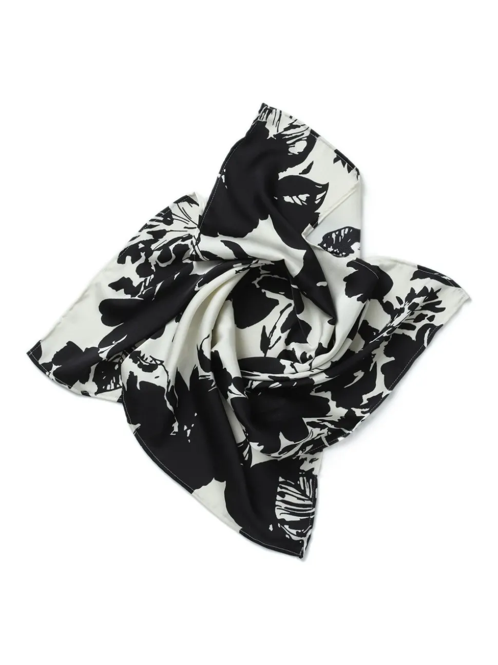 Aela Black and White Bandana Scarf