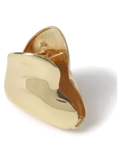 Aela Gold Tone Metal Heart Hair Claw