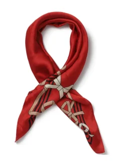 Aela Red Bow Scarf
