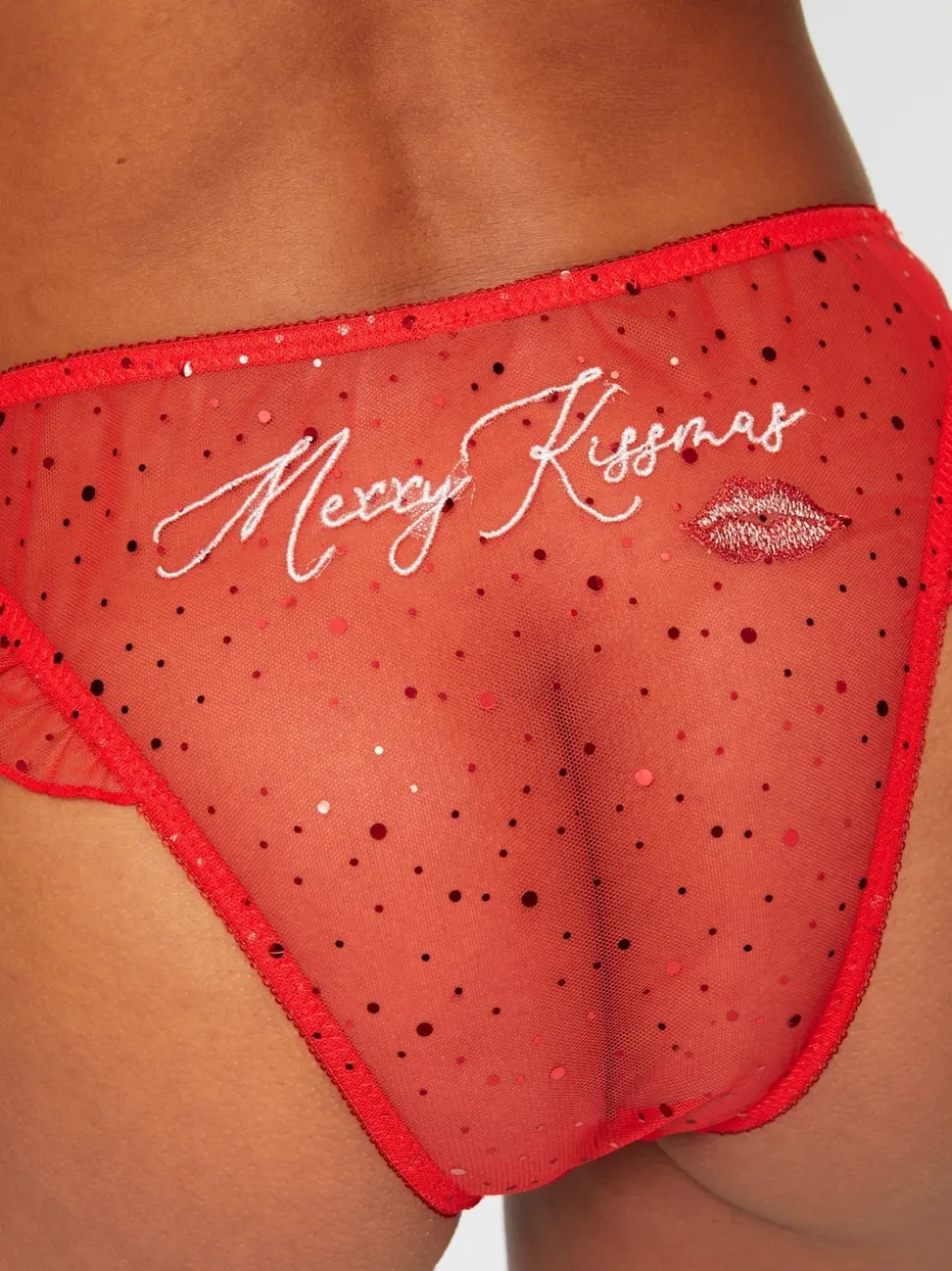 Ann Summers Merry Kissmas Knickers