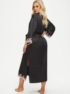 Ann Summers Sorella lange satijnen badjas