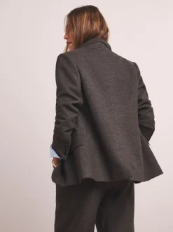Anthology By JD Williams Premium Herringbone Single Breasted Blazer