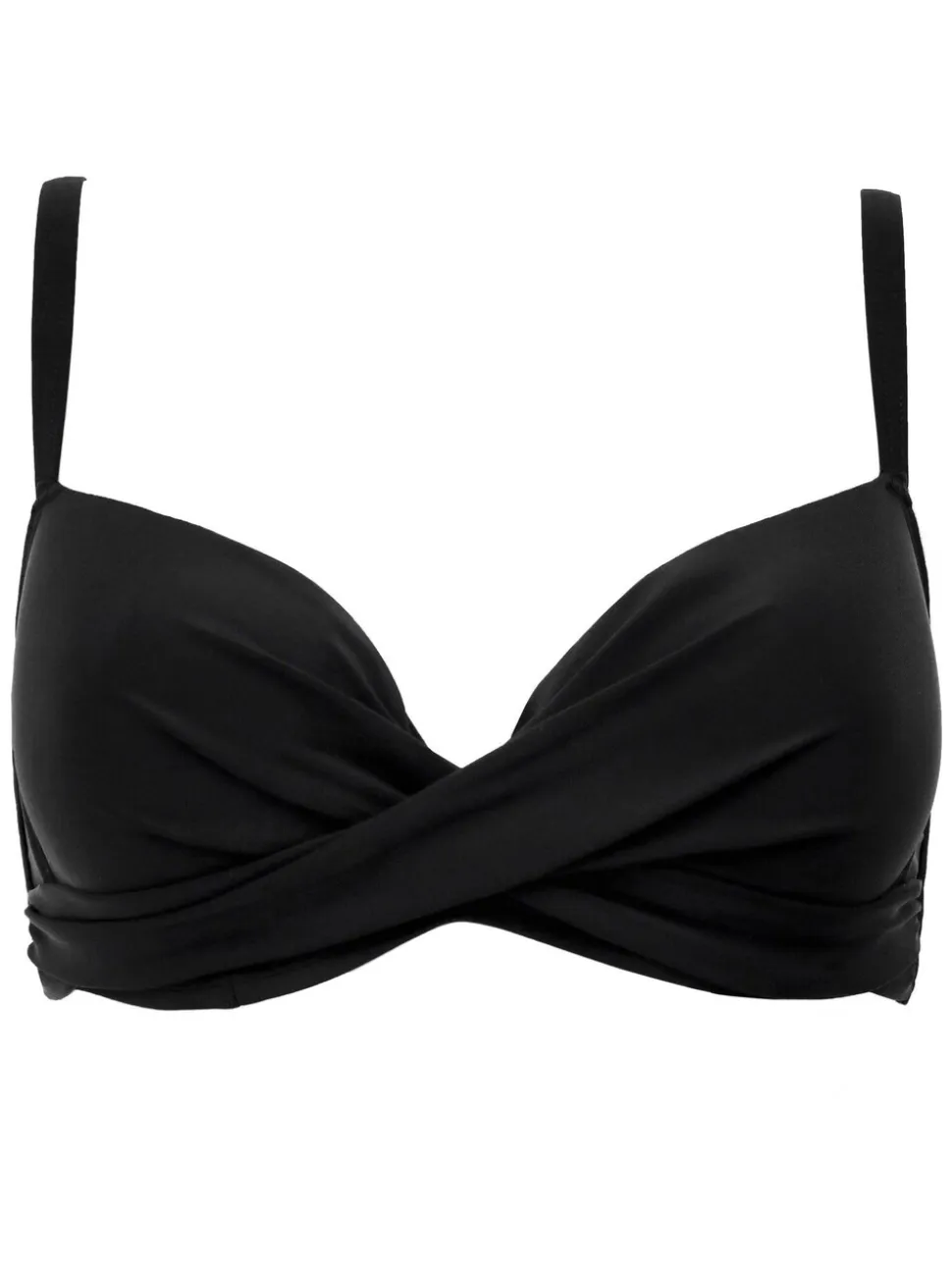 Antraciet zwart - Pour Moi Free Spirit bikinitop