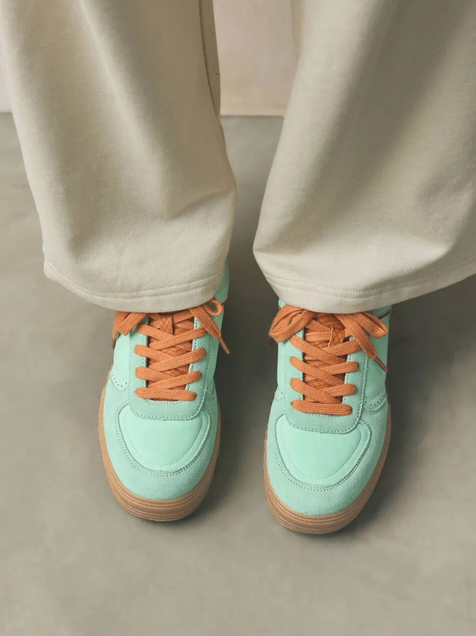 Aqua - Chunky sneakers met veters en plateauzool