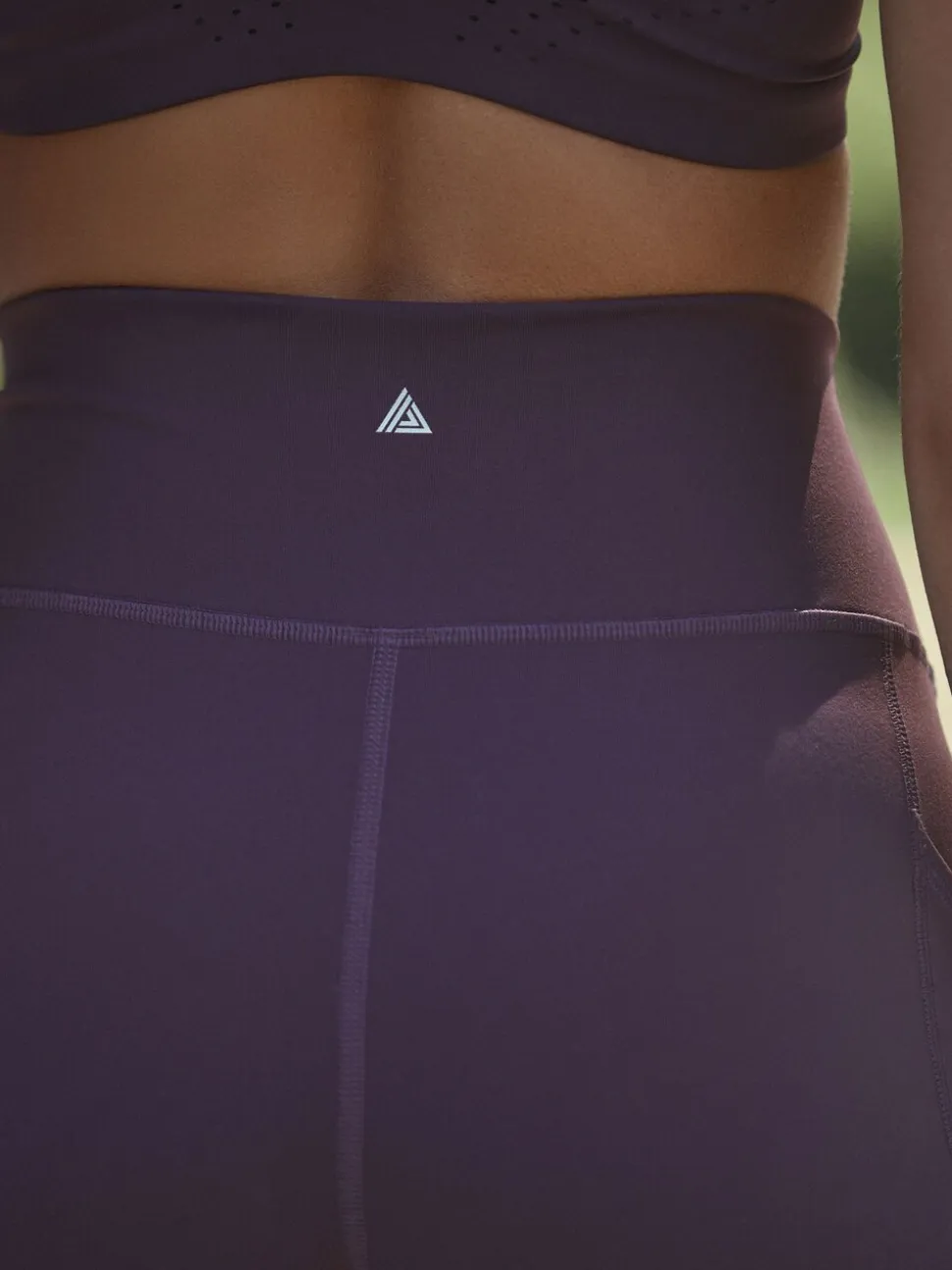 Aubergine - Active Sports Dry Tech Sculpting Leggings