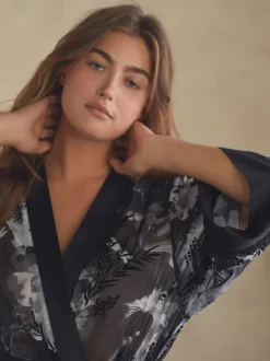 B by Ted Baker Black Bird Robe