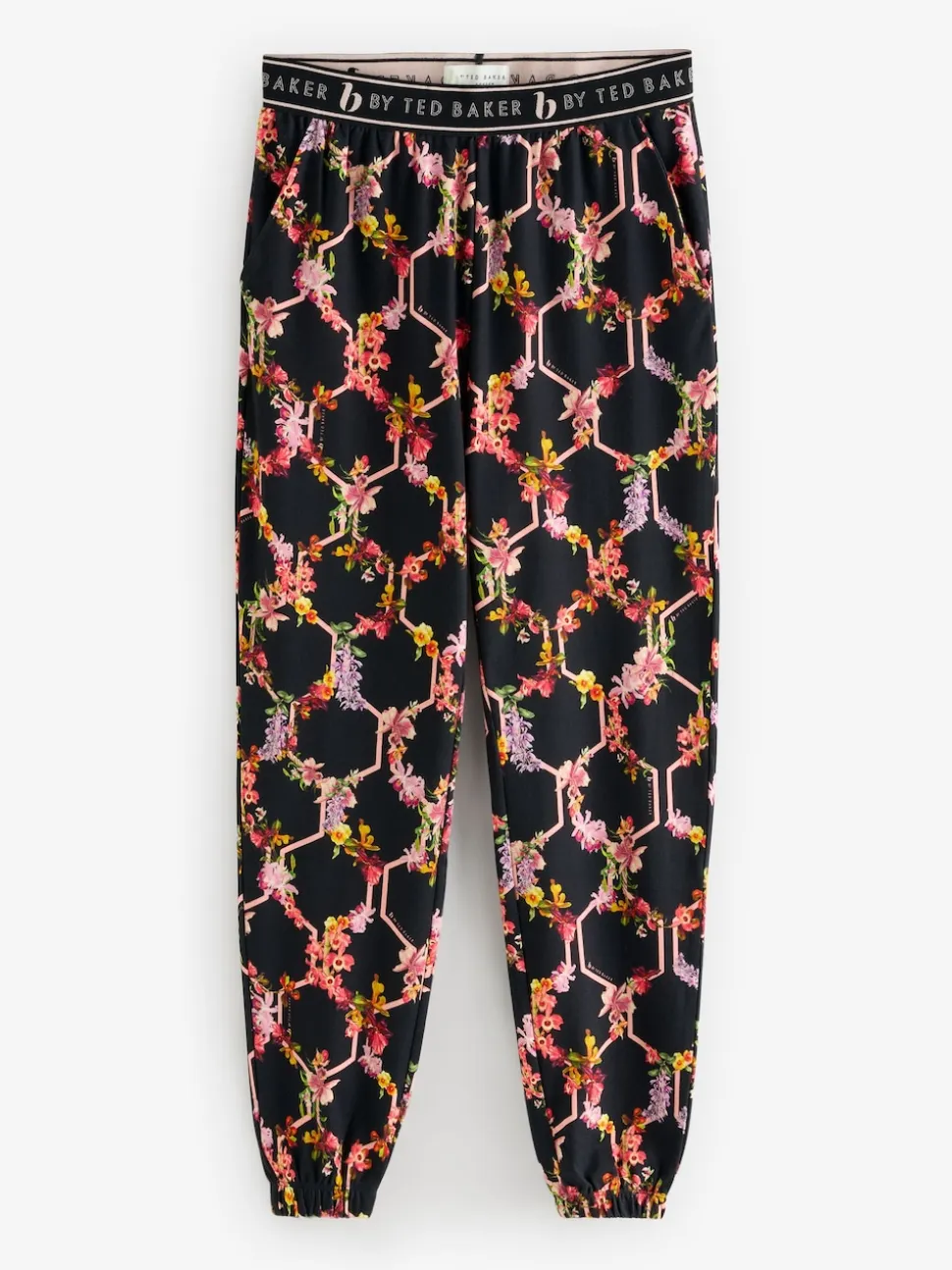 B by Ted Baker Black Floral Black Pyjamas