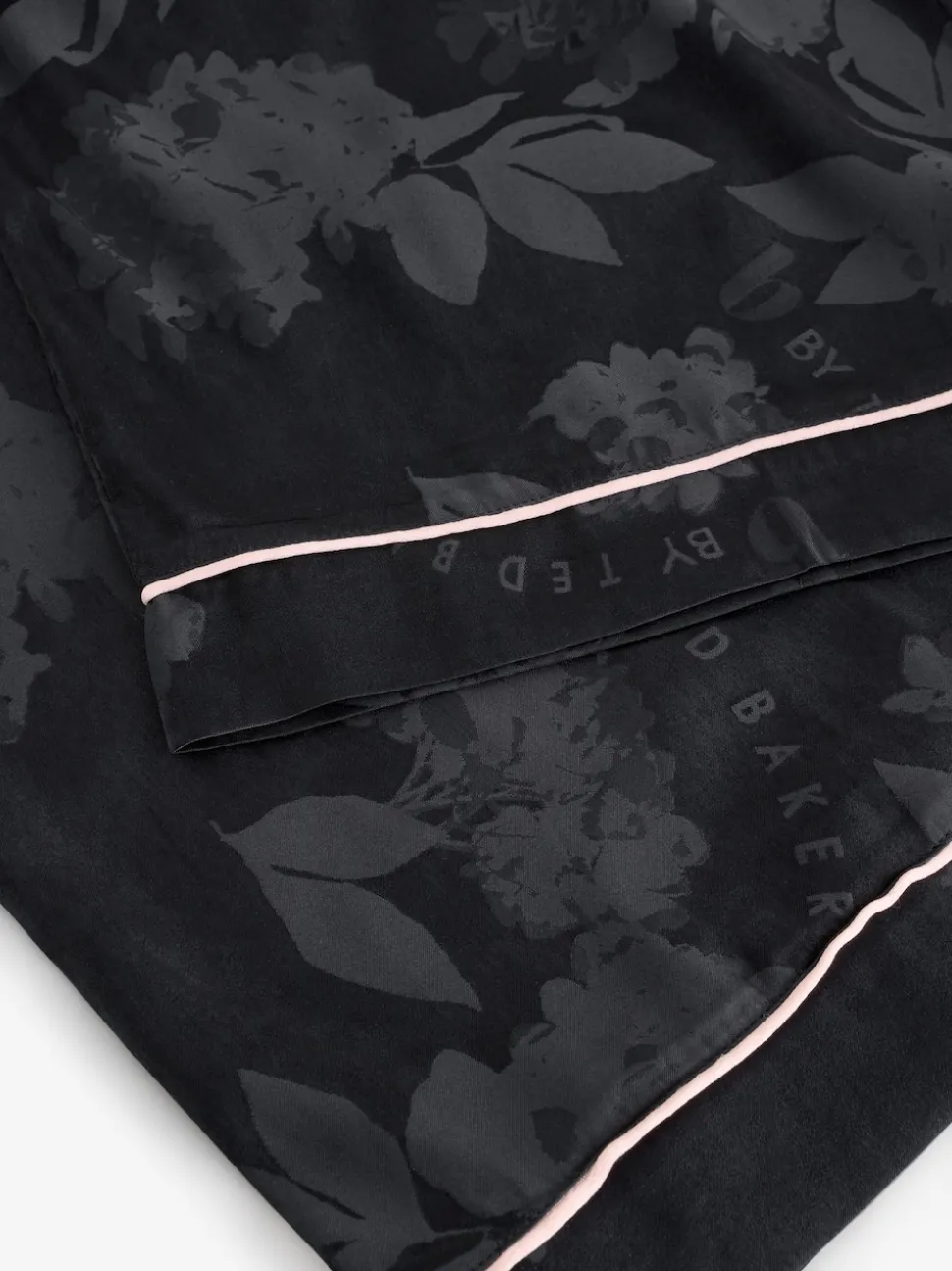 B by Ted Baker Black Jacquard Floral Cami Pyjamas