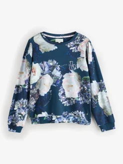 B by Ted Baker Blue Floral Twosie Pyjamas