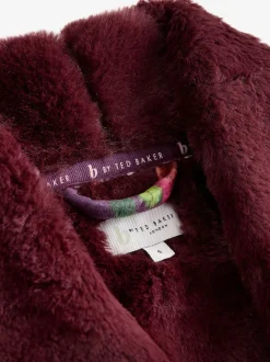B By Ted Baker bordeauxrode comfortabele kamerjas