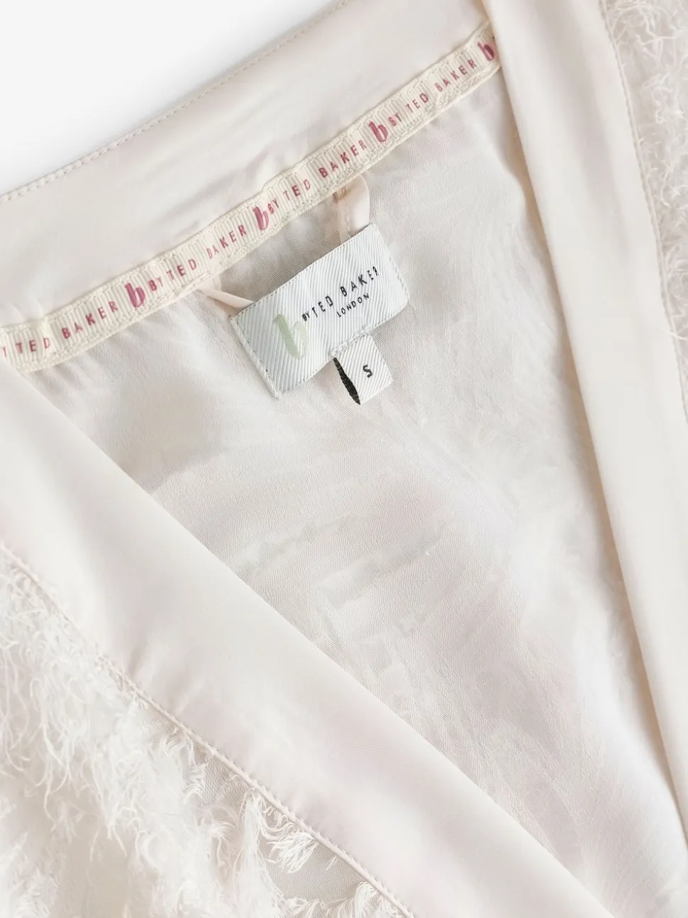 B by Ted Baker Feather Ivory Bridal Robe