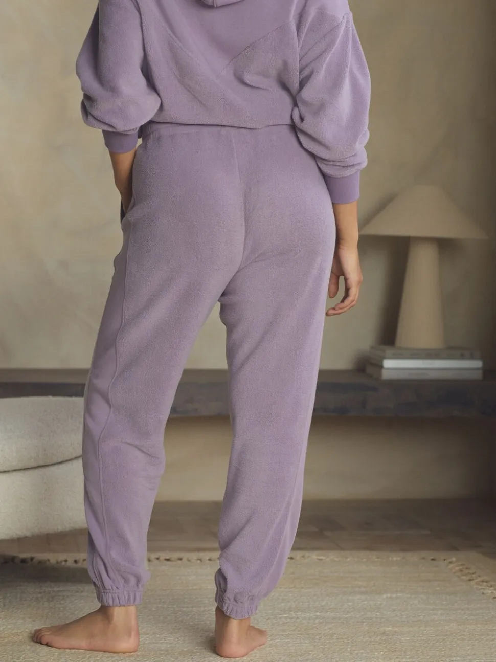 B by Ted Baker Lilac Purple Fleece Joggers