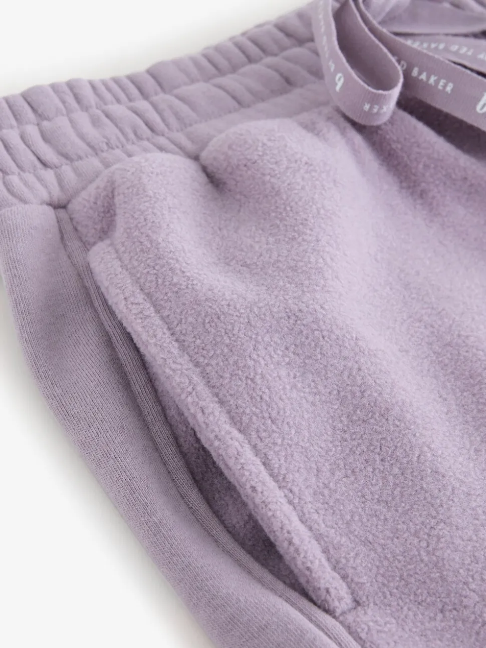 B by Ted Baker Lilac Purple Fleece Joggers