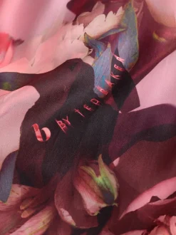 B by Ted Baker Pink Floral Satin Jersey Pyjamas