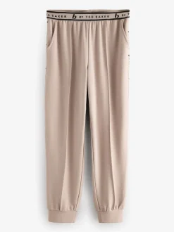 B by Ted Baker Pink Ribbed Cuffed Joggers