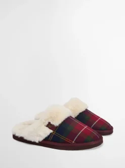 Barbour® Claudia Tartan Mule Slippers