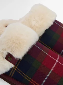 Barbour® Claudia Tartan Mule Slippers