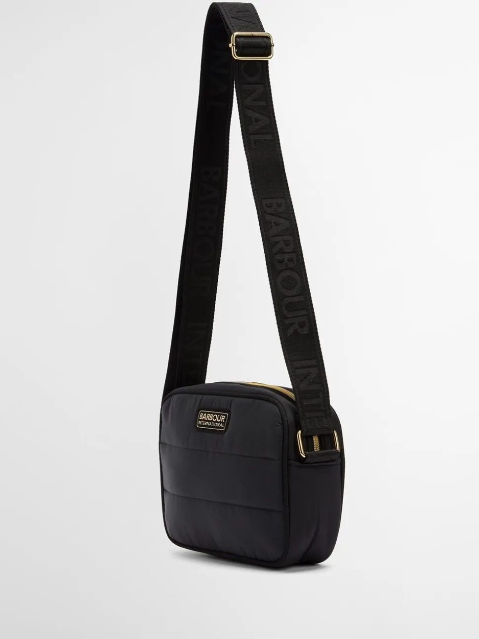 Barbour® International Monaco Quilt Logo Crossbody Bag