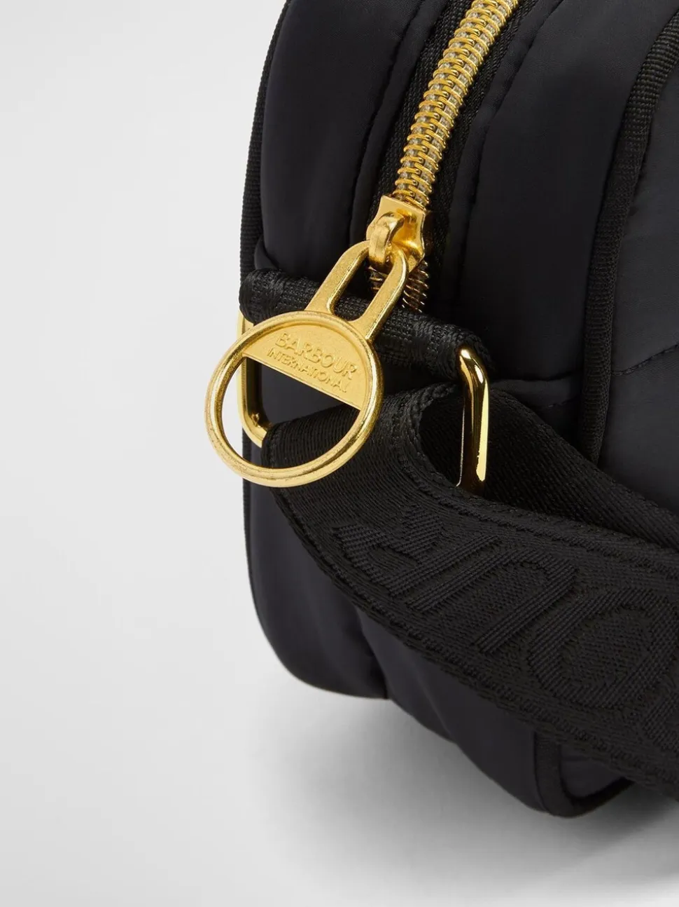 Barbour® International Monaco Quilt Logo Crossbody Bag