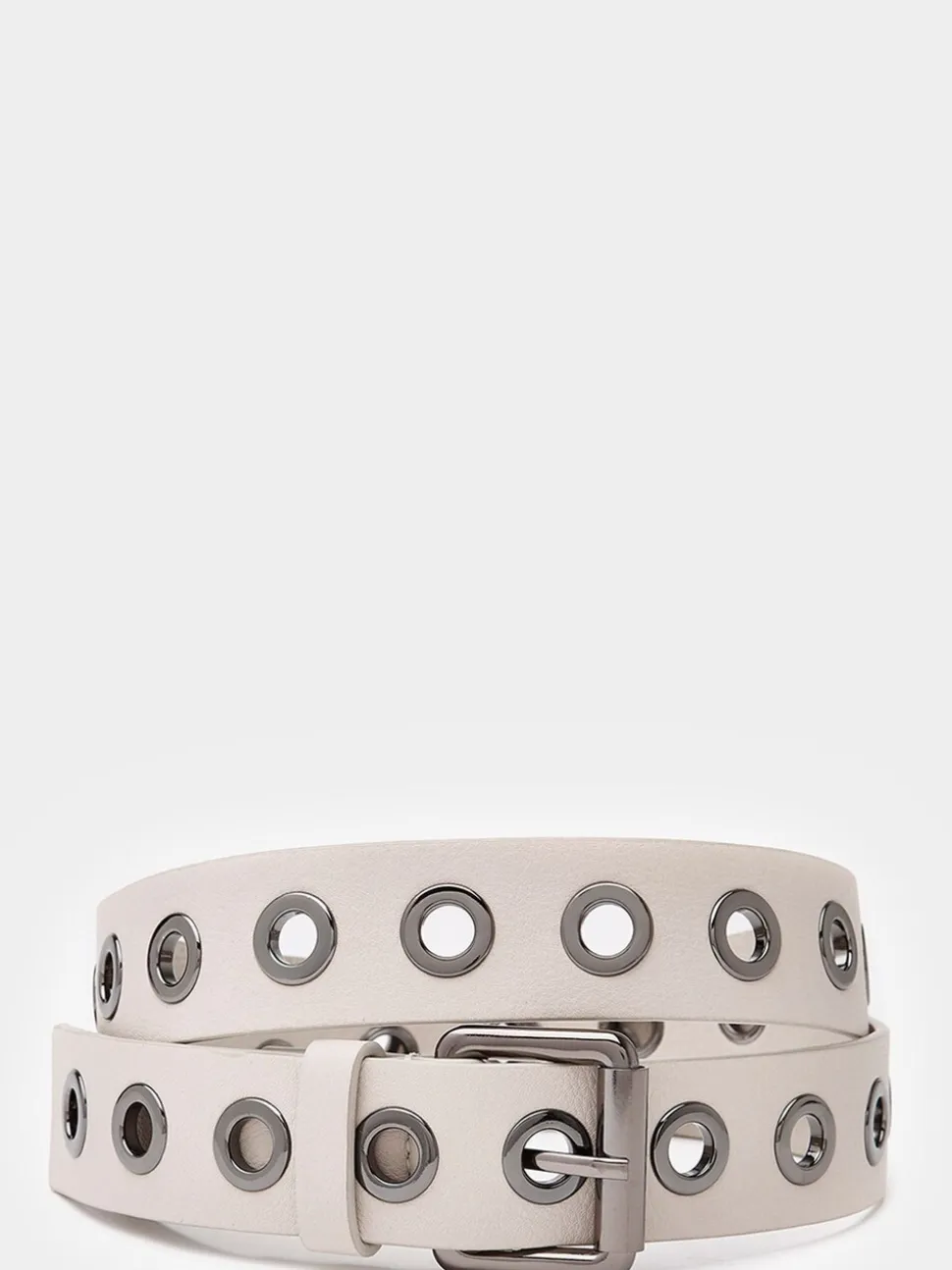 Beige - Mint Velvet leren riem