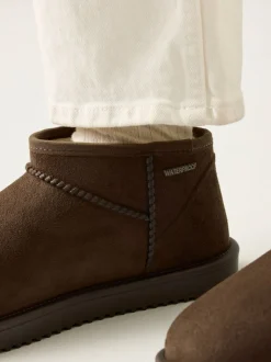 Beige - Regatta Adult Risley Short Cosy Lined Waterproof Boots