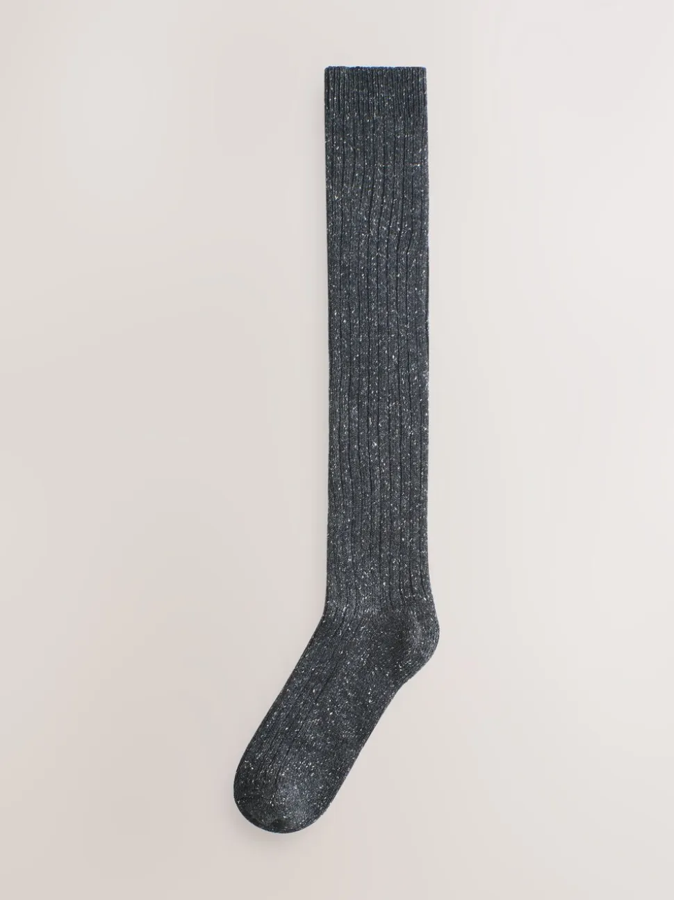 Berry/Antraciet - Thermal Wool Blend Knee High Socks 2 Pack With Silk