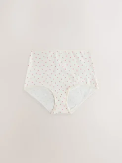 Bessenkleur/roze - Set van 7 slips met hoog katoengehalte
