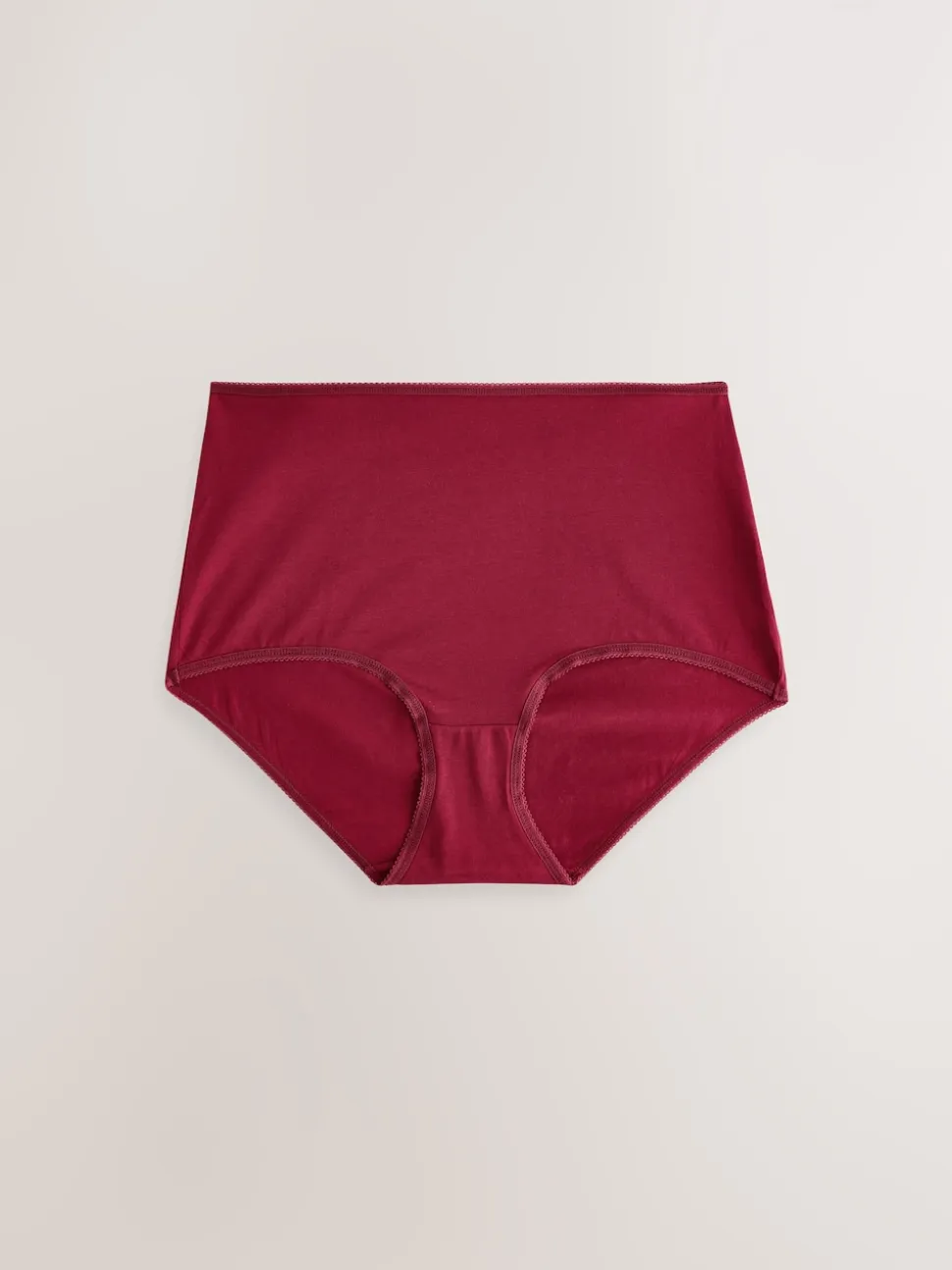 Bessenkleur/roze - Set van 7 slips met hoog katoengehalte