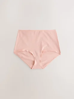 Bessenkleur/roze - Set van 7 slips met hoog katoengehalte