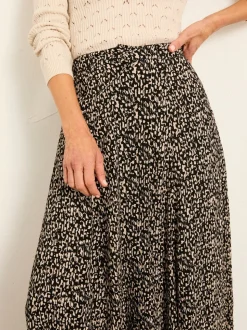 Black Mono Texture - FatFace midirok