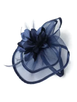 Blauw - Aela Blush Pink Large Fascinator