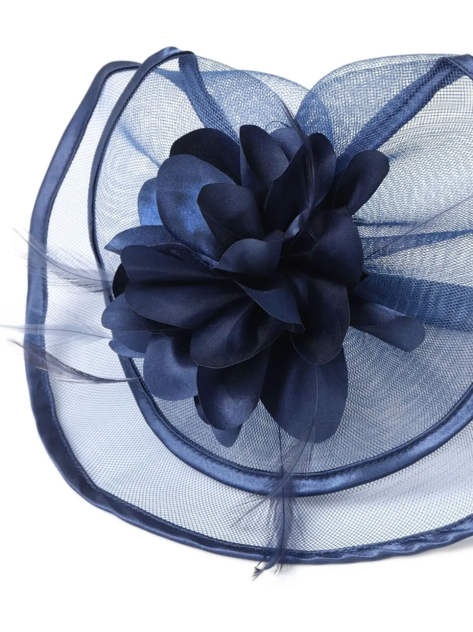 Blauw - Aela Blush Pink Large Fascinator